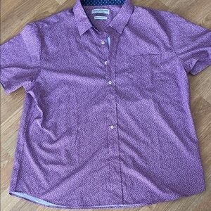Men's Purple Patterned Casual Shirt